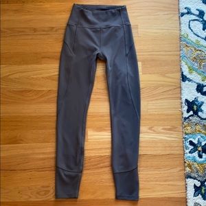 Lululemon In Movement Tight 25in Titanium Leggings